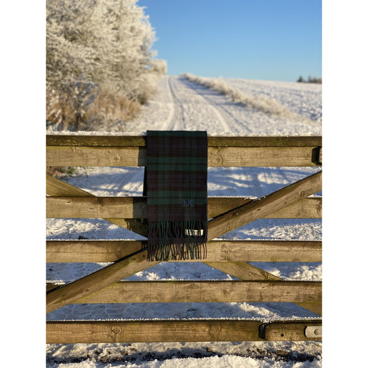 Fabrich Lambswool Tartan Scarf