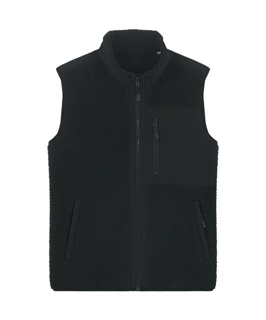 SHIELD TONAL SHERPA FLEECE GILET