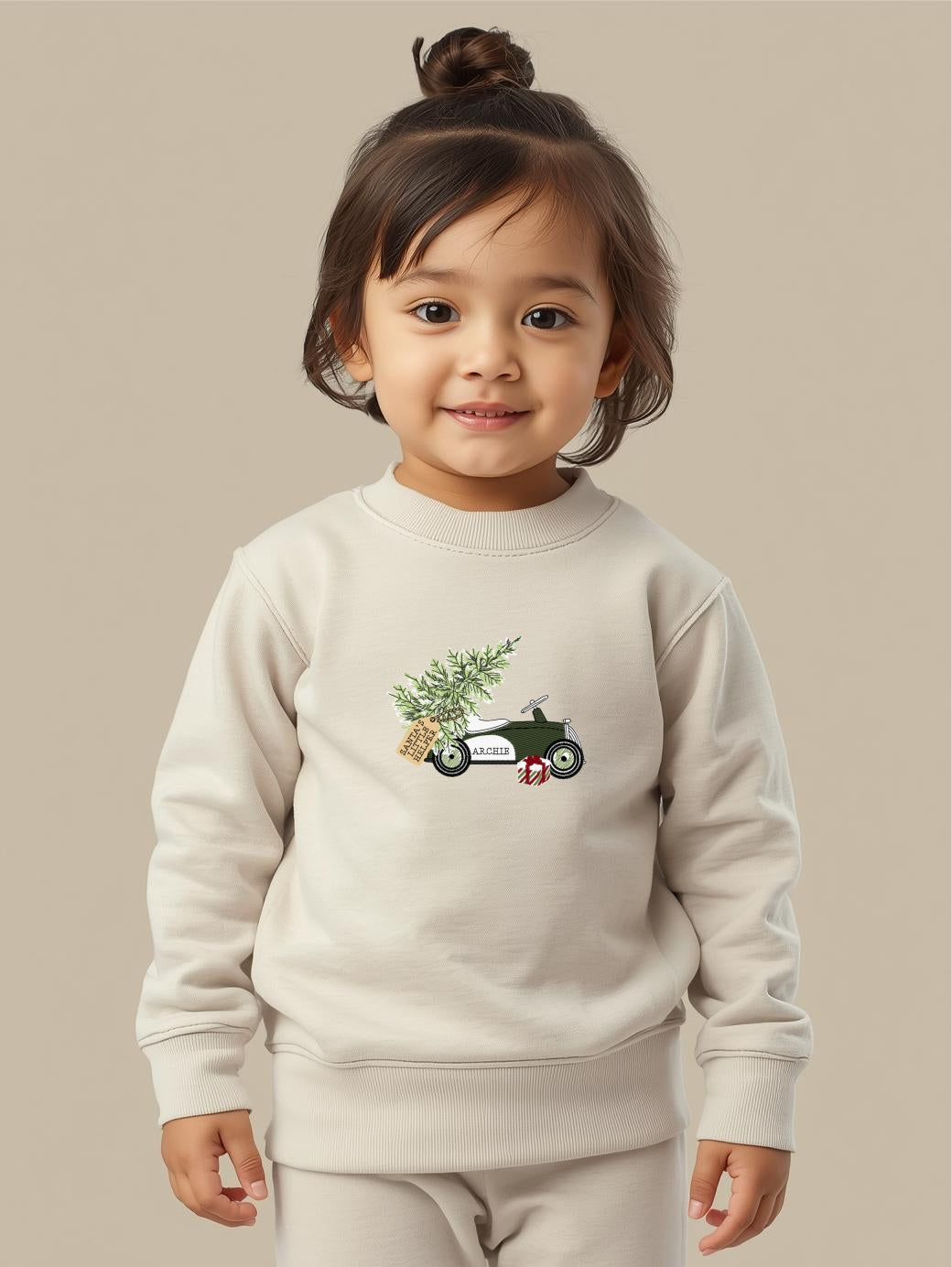 KIDS SANTA'S LITTLE HELPER SWEATSHIRT