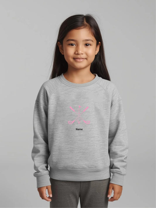 Golfer_Grey sweatshirt blank
