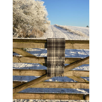 Fabrich Lambswool Tartan Scarf