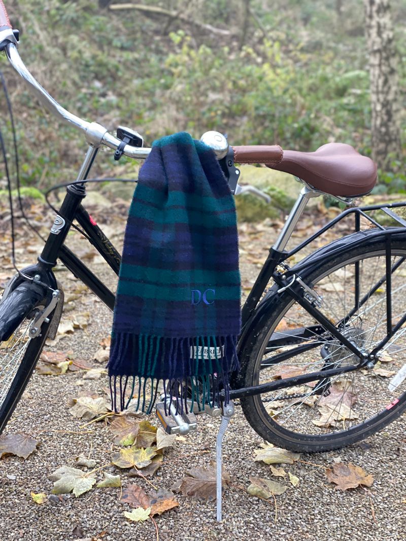 Fabrich Lambswool Tartan Scarf