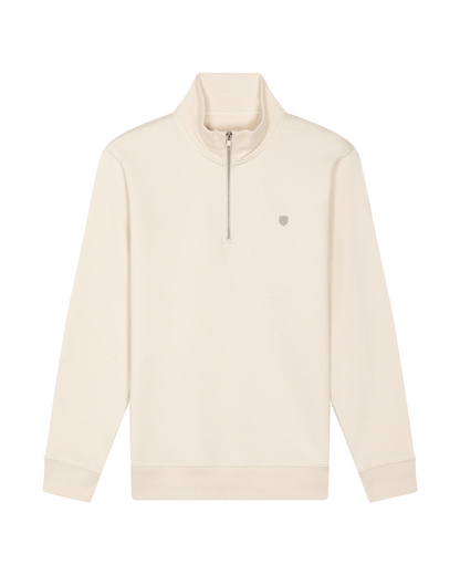 CLASSIC SHIELD QUARTER ZIP SWEATSHIRT