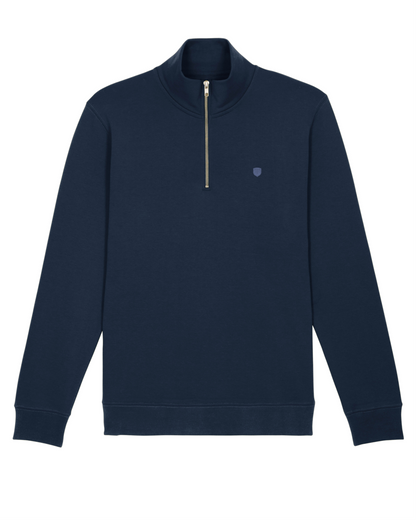 CLASSIC SHIELD QUARTER ZIP SWEATSHIRT