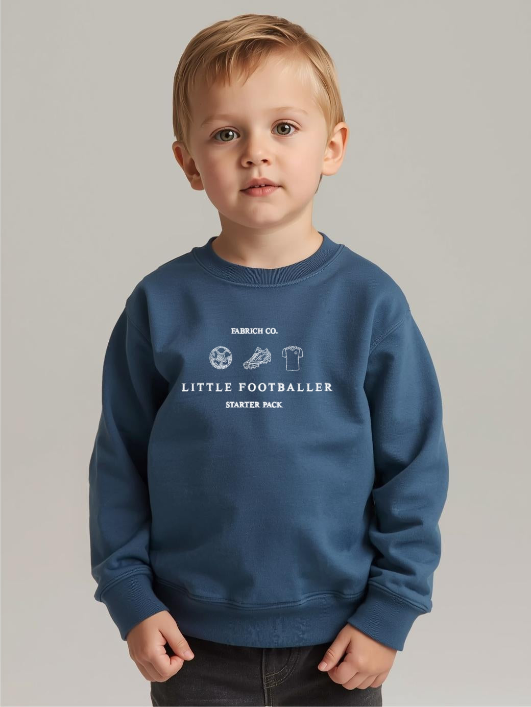 LITTLE FOOTBALLER SWEATSHIRT