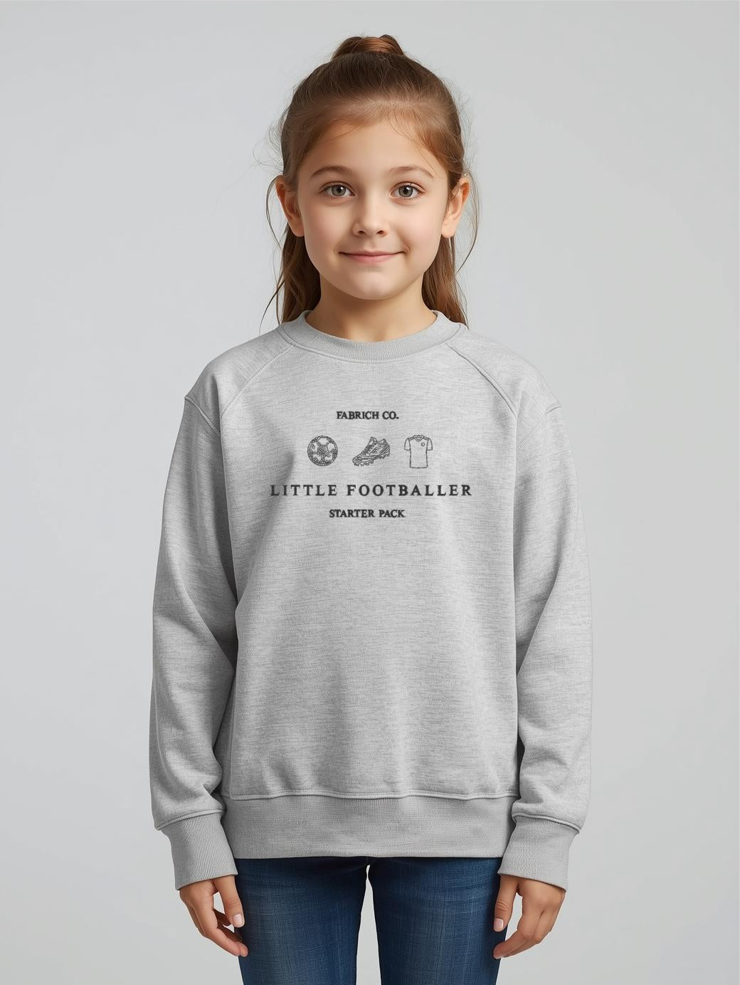 LITTLE FOOTBALLER SWEATSHIRT