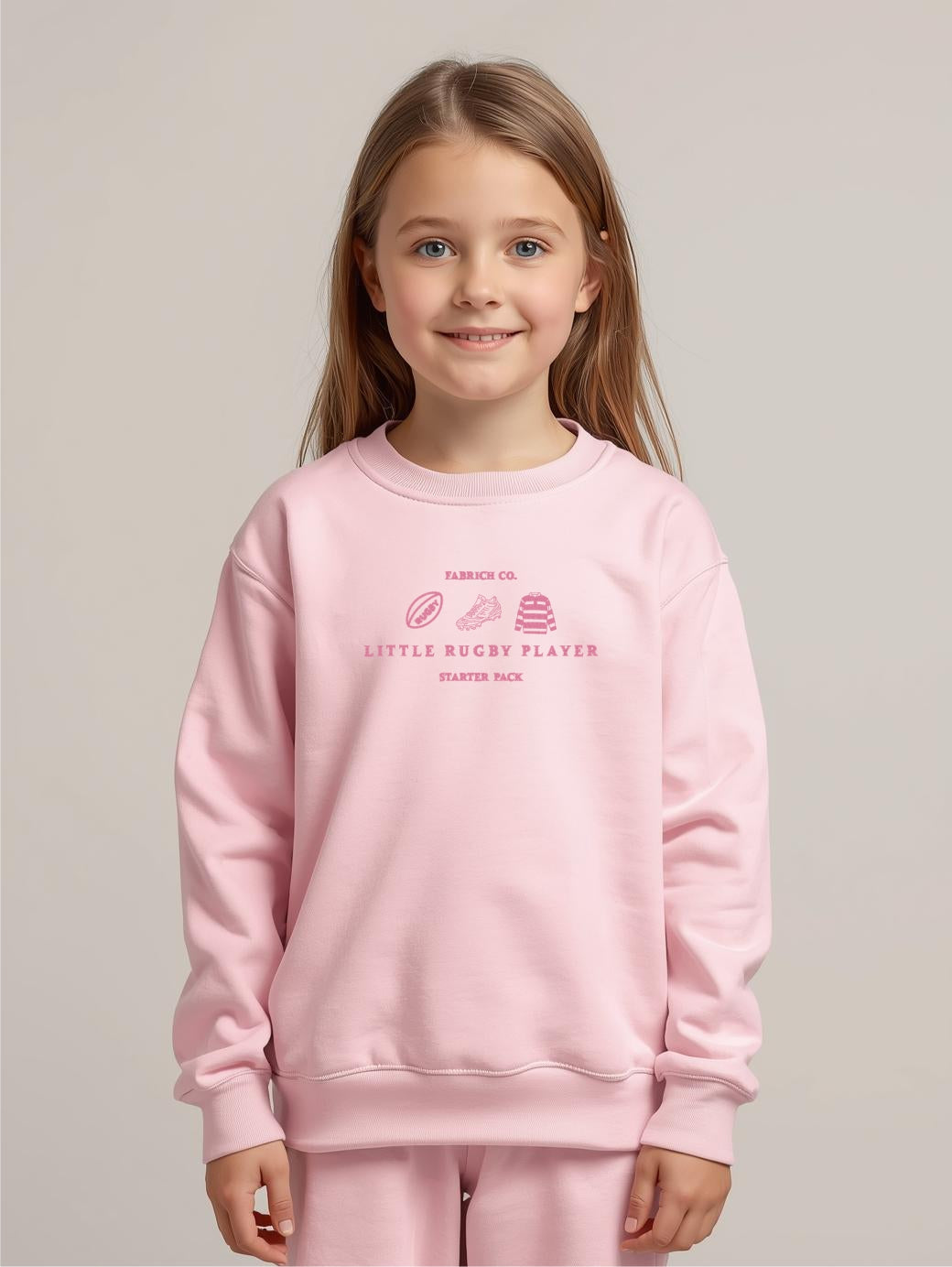 LITTLE RUGBY PLAYER SWEATSHIRT
