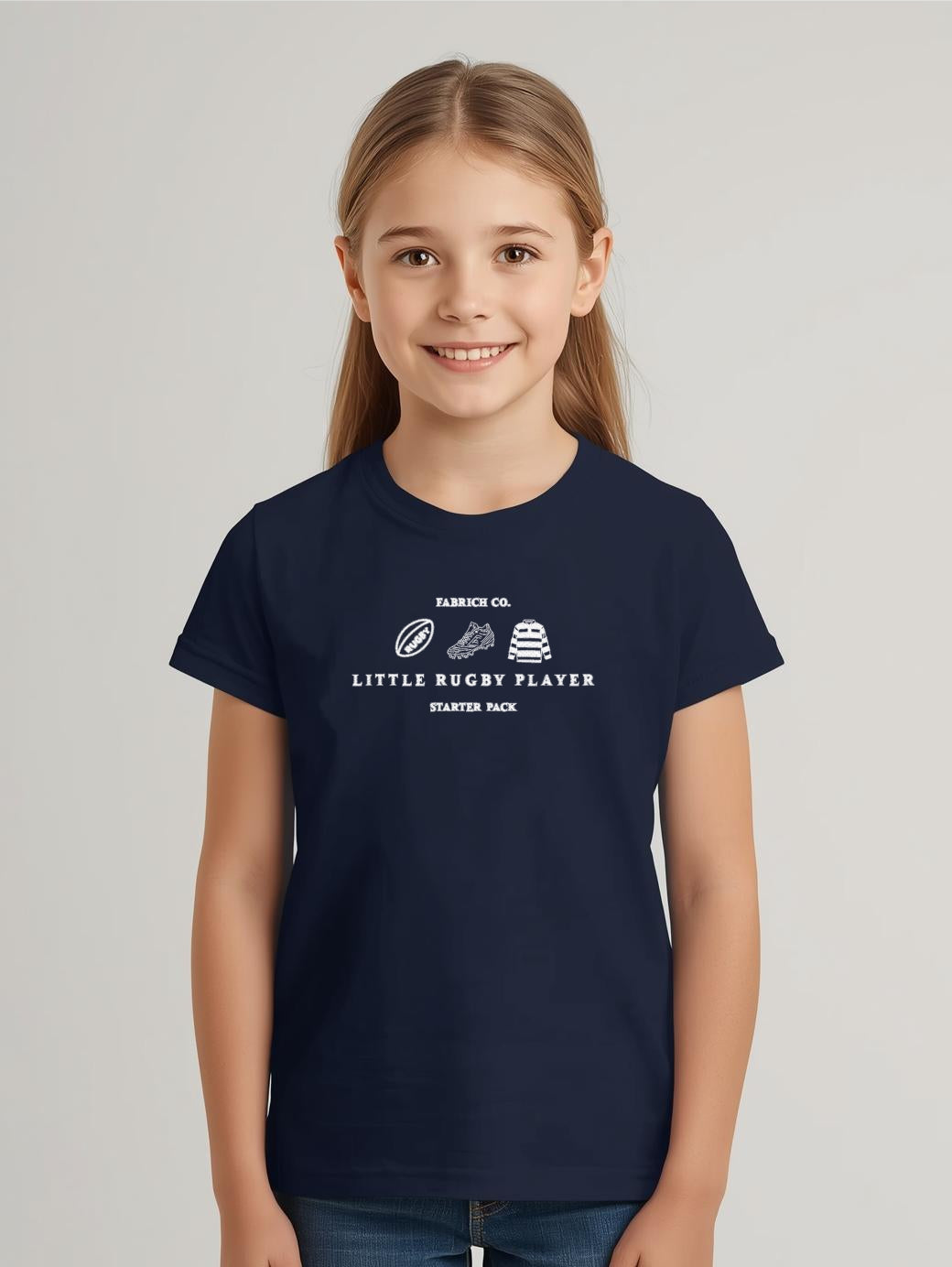 LITTLE RUGBY PLAYER T-SHIRT