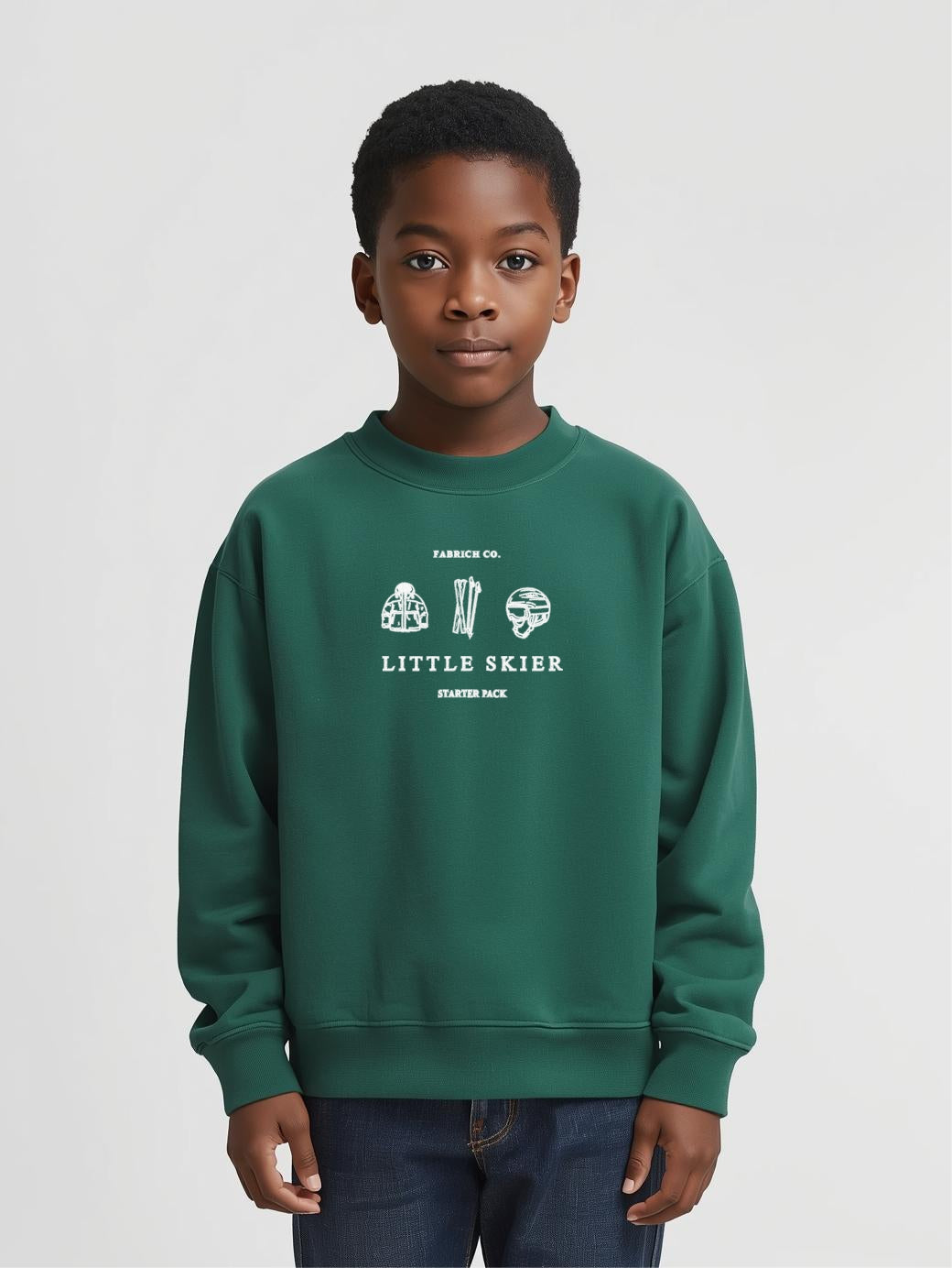 LITTLE SKIER SWEATSHIRT
