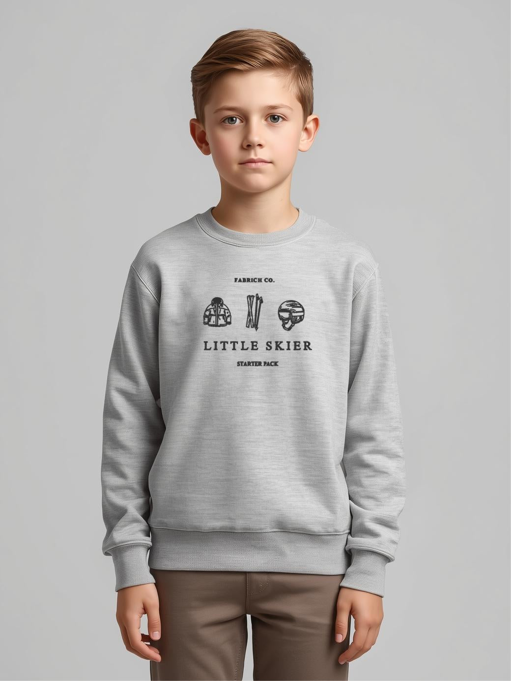 LITTLE SKIER SWEATSHIRT
