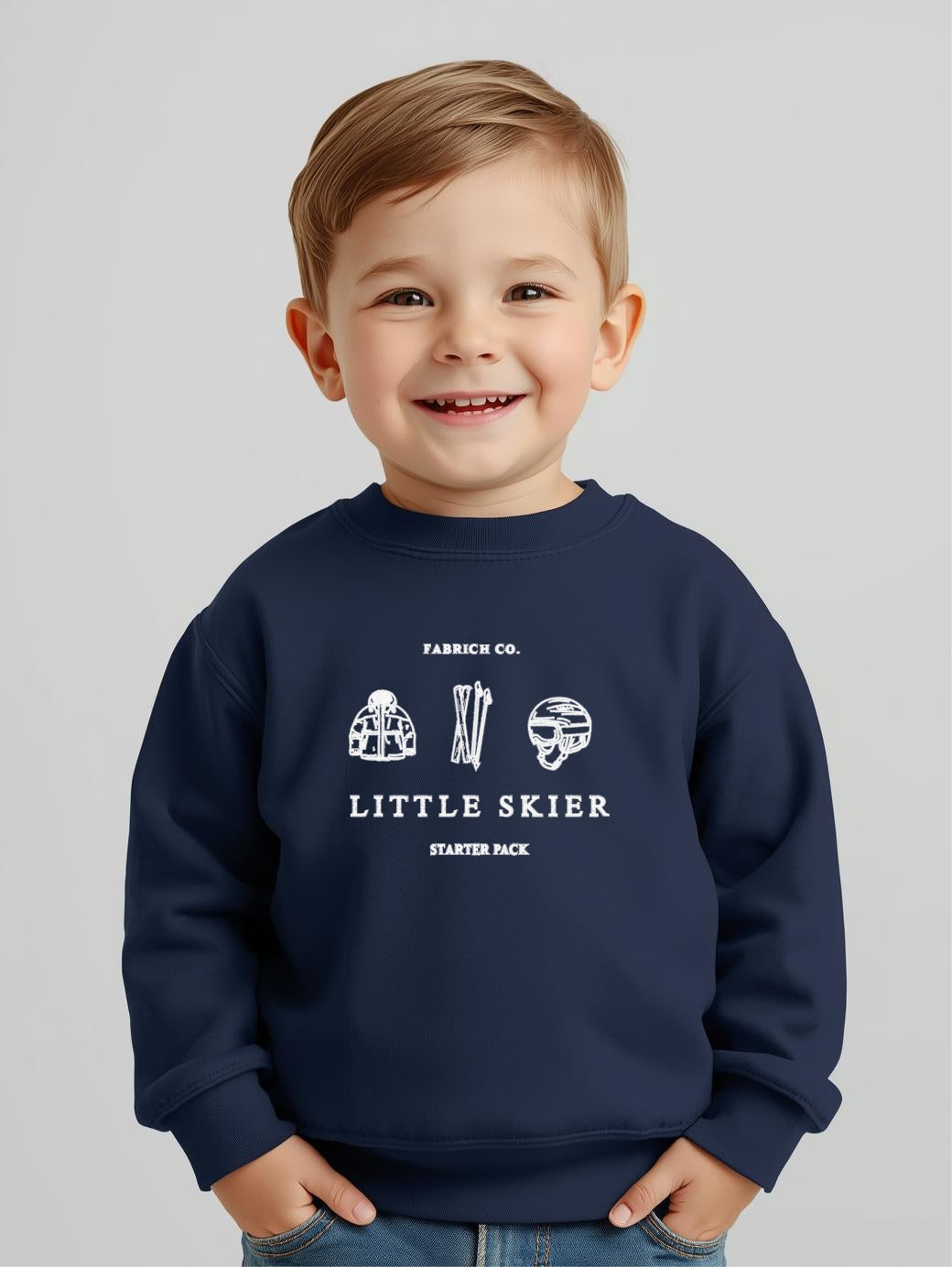 LITTLE SKIER SWEATSHIRT