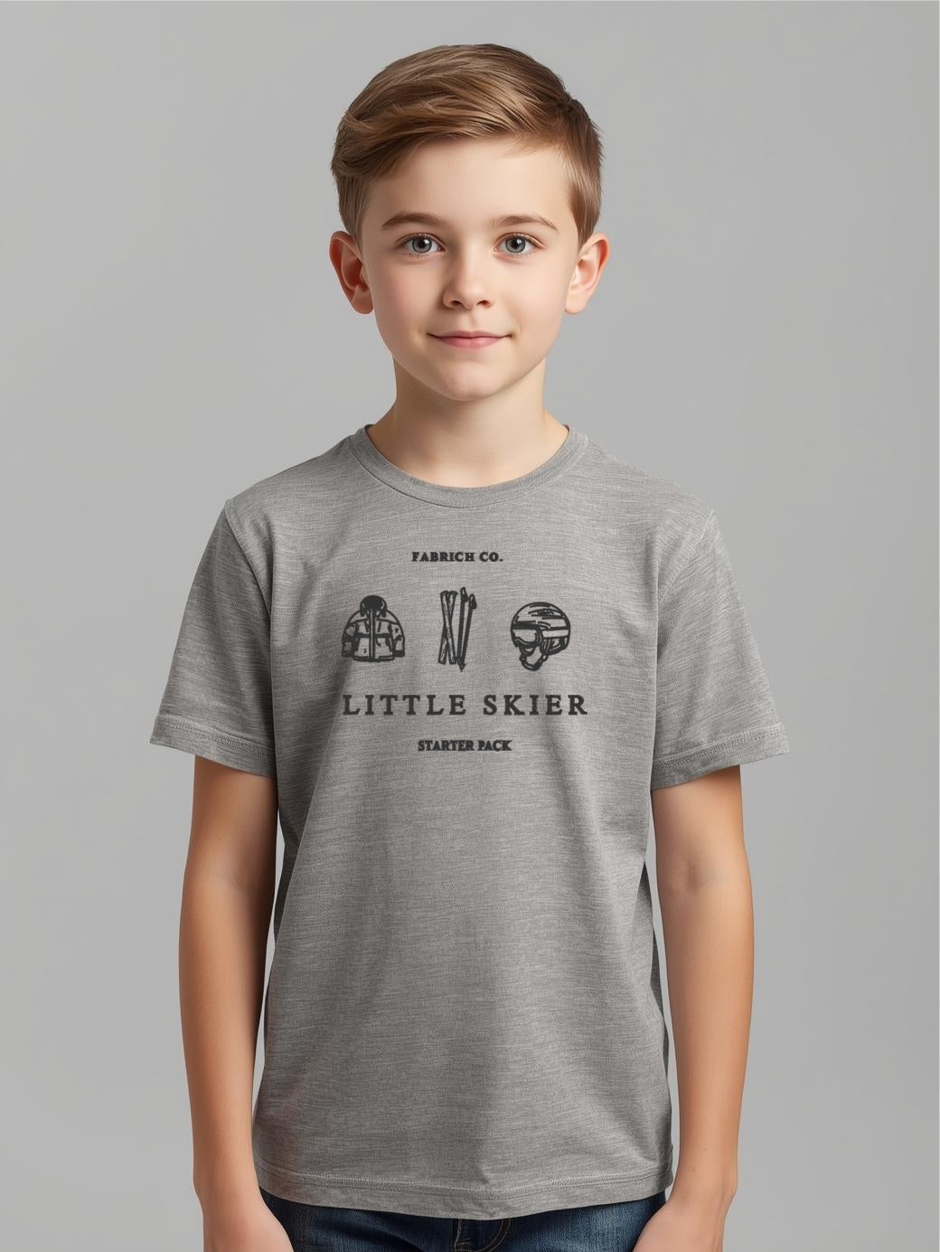LITTLE SKIER T-SHIRT