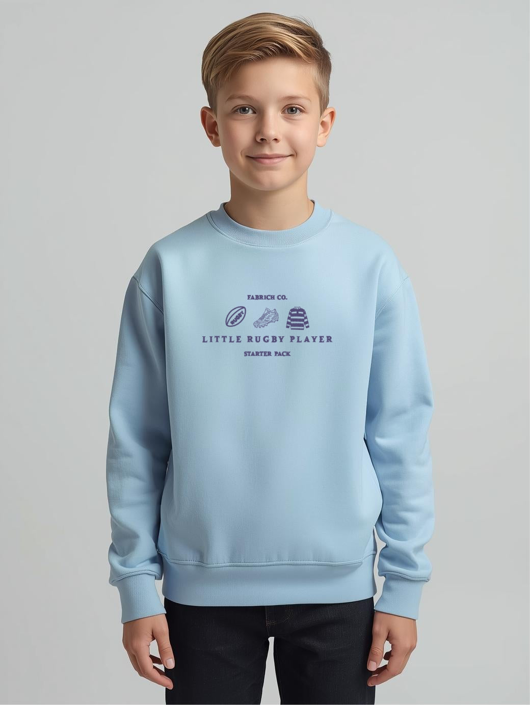 LITTLE RUGBY PLAYER SWEATSHIRT
