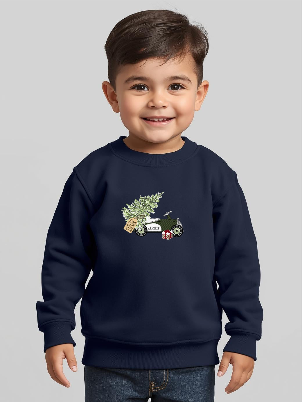 KIDS SANTA'S LITTLE HELPER SWEATSHIRT