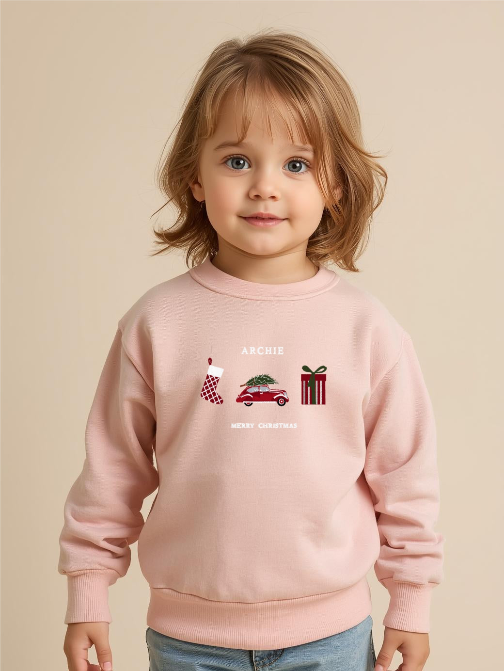 KIDS FESTIVE TRIO SWEATSHIRT