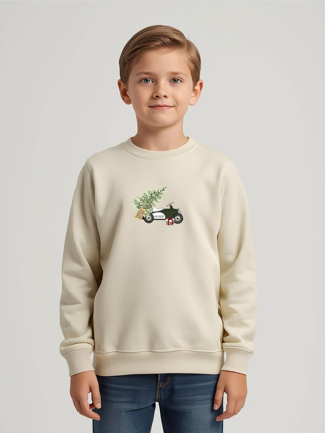 KIDS SANTA'S LITTLE HELPER SWEATSHIRT