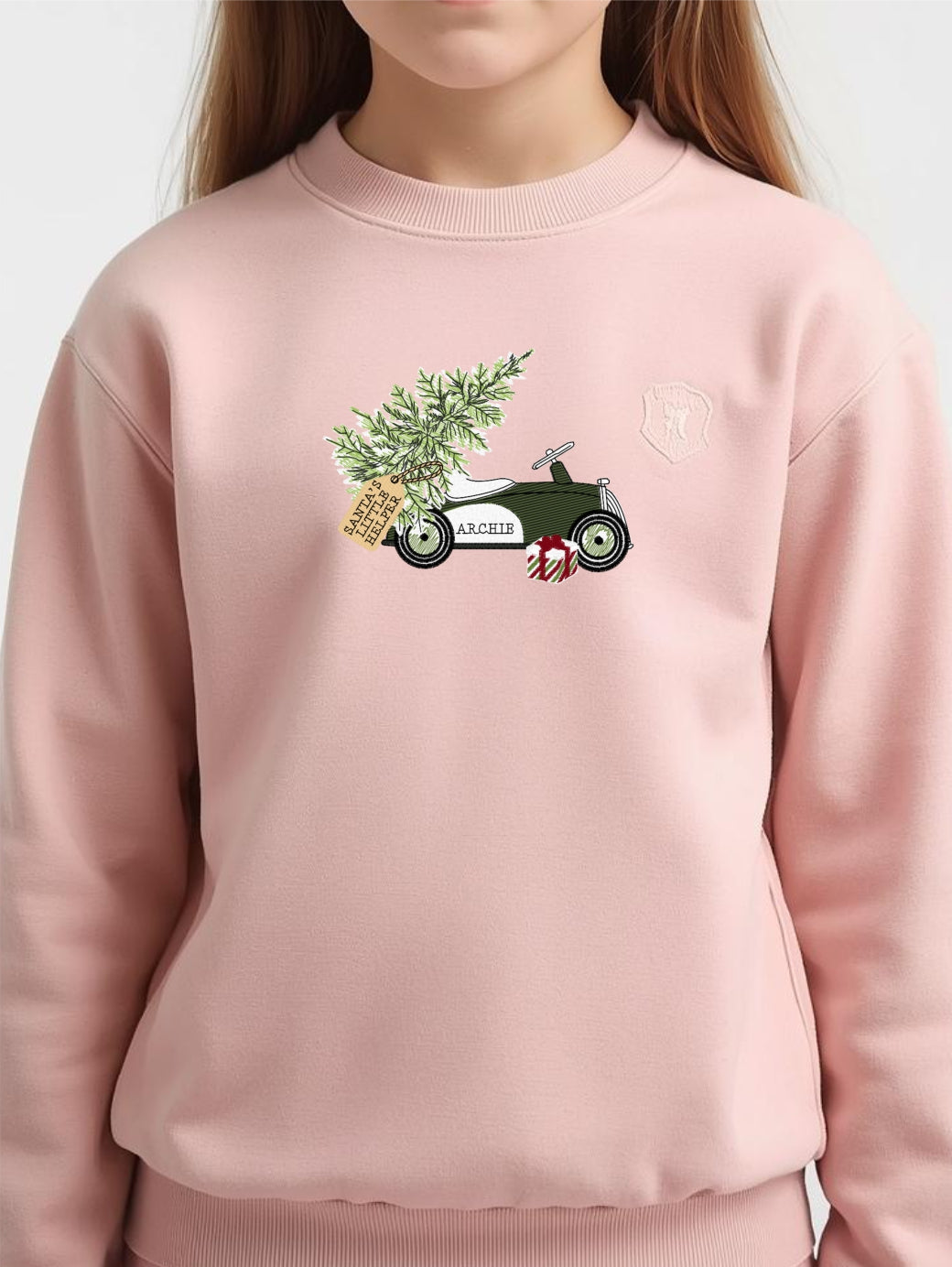 KIDS SANTA'S LITTLE HELPER SWEATSHIRT