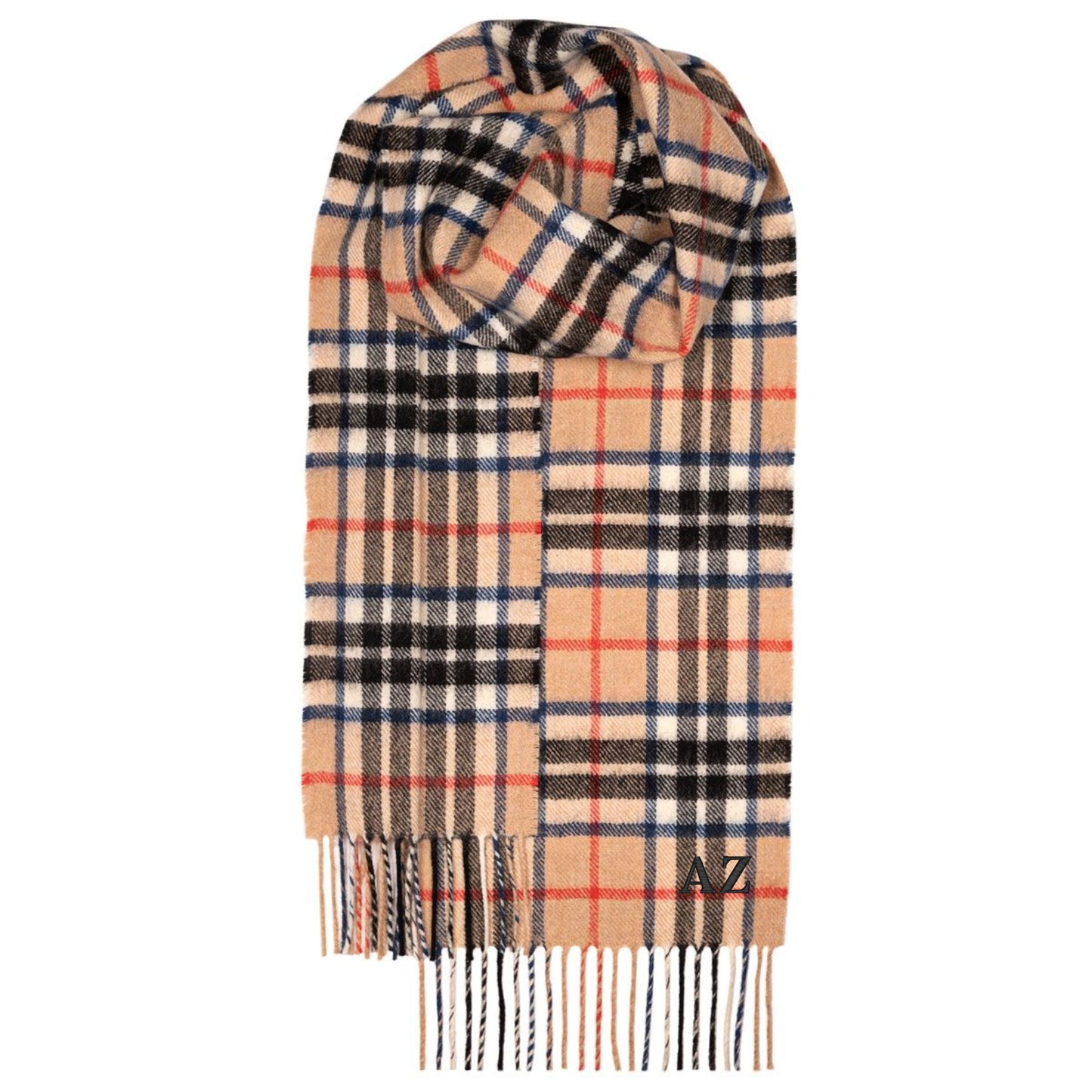 Fabrich Lambswool Tartan Scarf
