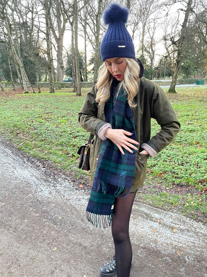 Fabrich Lambswool Tartan Scarf