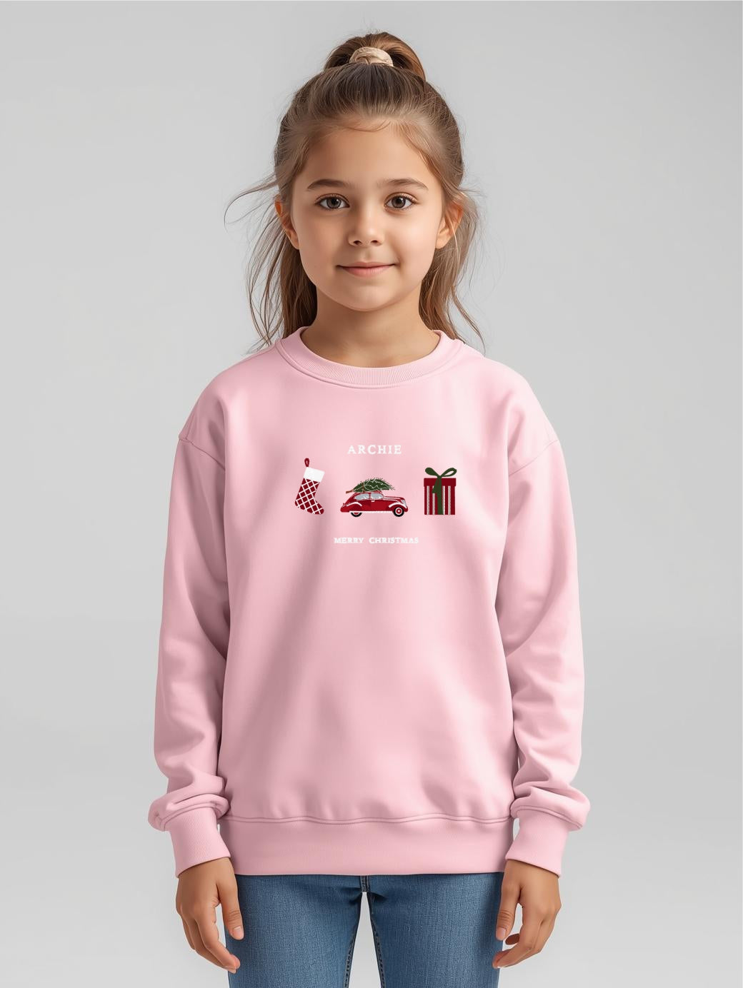 KIDS FESTIVE TRIO SWEATSHIRT